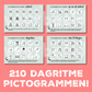 Planner Bundel incl 210 dagritme pictogrammen